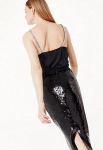 CAMI NYC The Felicity Top in Black