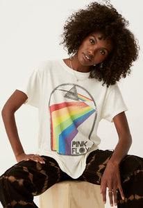 DAYDREAMER Pink Floyd Retro Rainbow Tour Tee