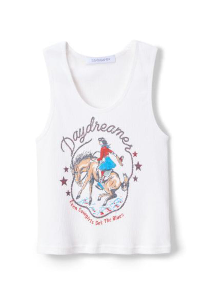 DAYDREAMER Cowgirl Ribbed Tank