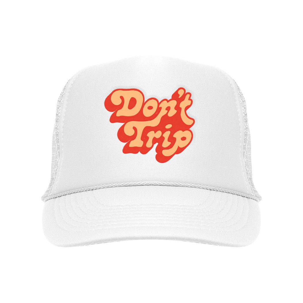 FREE & EASY JUNESHINE X CODY KO X F&E DON'T TRIP EMBROIDERED TRUCKER HAT