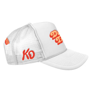 FREE & EASY JUNESHINE X CODY KO X F&E DON'T TRIP EMBROIDERED TRUCKER HAT