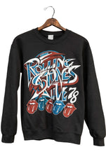Load image into Gallery viewer, MadeWorn Rolling Stones Live &#39;78 Crew Fleece Sweatshirt