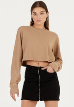 Load image into Gallery viewer, Cotton Citizen Tokyo Crop Long Sleeve Tee
