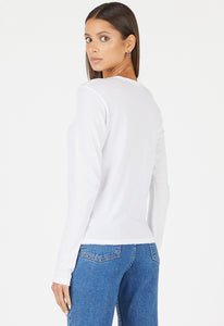 Cotton Citizen Classic Long Sleeve Crew With Binding