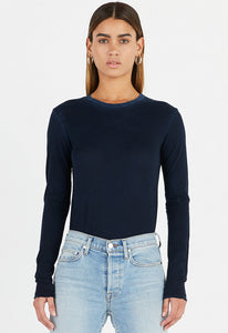 Cotton Citizen Classic Long Sleeve Crew With Binding
