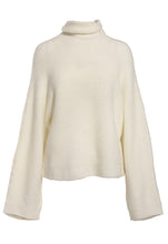 Load image into Gallery viewer, Minnie Rose Cuddle Ribbed Turtleneck Sweater