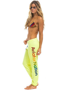 Aviator Nation Neon Logo Sweatpant