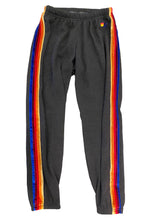 Load image into Gallery viewer, Aviator Nation Classic Sweatpants with Velvet Stripes in Blue