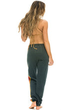 Load image into Gallery viewer, Aviator Nation 5 Stripe Sweatpants in Charcoal