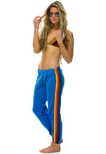 Load image into Gallery viewer, Aviator Nation 5 Stripe Sweatpant in Cobalt
