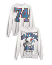 Load image into Gallery viewer, JUNK FOOD CLOTHING UNISEX GRATEFUL DEAD HELMET FLEA MARKET FLEECE