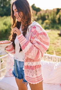 LoveShackFancy Brody Oversized Cardigan