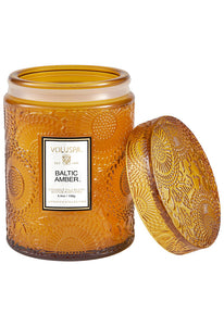 VOLUSPA Baltic Amber Small Glass Jar Candle