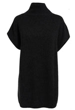 Load image into Gallery viewer, Minnie Rose Cashmere Short Sleeve Turtleneck