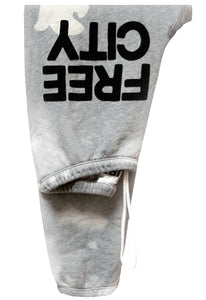 FREE CITY Bleachout OG Sweatpants in Heather Bleachout