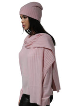 Load image into Gallery viewer, Minnie Rose Cashmere Ribbed Scarf