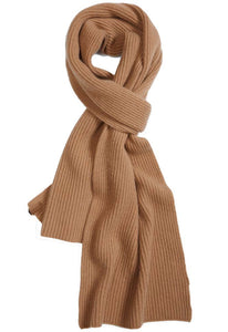 Minnie Rose Cashmere Ribbed Scarf