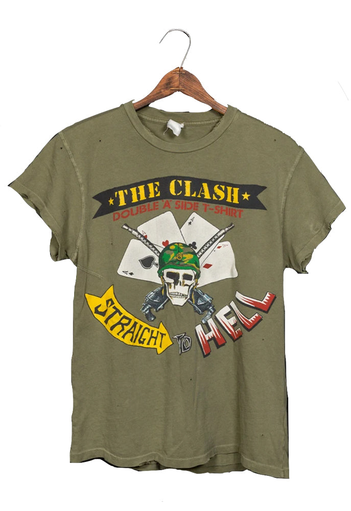 MadeWorn The Clash 1984 Vintage Unisex Tee