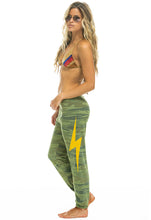Load image into Gallery viewer, Aviator Nation Bolt Sweatpants in Camo