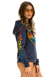 Aviator Nation Pullover Hoodie in Navy
