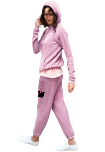 FREE CITY Super Fluff Lux OG Sweatpant in Rose Water Splash