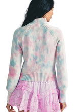 Load image into Gallery viewer, LoveShackFancy Florrie Zip Up in Cotton Candy Hand Dye