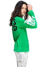Load image into Gallery viewer, FREE CITY Artists Wanted Long Sleeve Tee in Schoolgreen
