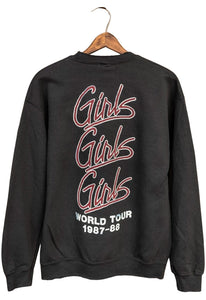 MadeWorn Motley Crue Girls Crew Fleece Sweatshirt