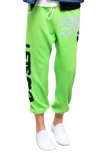 Load image into Gallery viewer, FREE CITY Lets Go OG Sweatpants in Grasshoppers