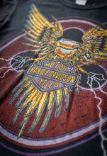 Load image into Gallery viewer, MadeWorn Harley Davidson Lightning Unisex Long Sleeve Tee