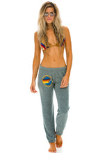 Load image into Gallery viewer, Aviator Nation Logo Sweatpants in Heather Grey