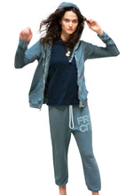 Load image into Gallery viewer, FREE CITY Superfluff Lux Zip Hoodie in Nightcloud