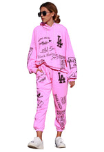 Load image into Gallery viewer, Maybe Crazy LA Unisex Hoodie in Pink