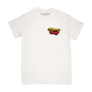 FREE & EASY Don't Trip Drop Shadow SS Tee IN COCONUT