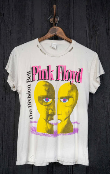 Madeworn Pink Floyd Division Bell Destroyed Unisex Crew Tee