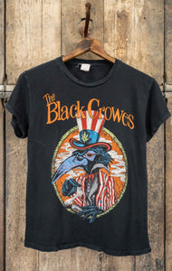 Madeworn Black Crowes Unisex Crew Tee In Coal