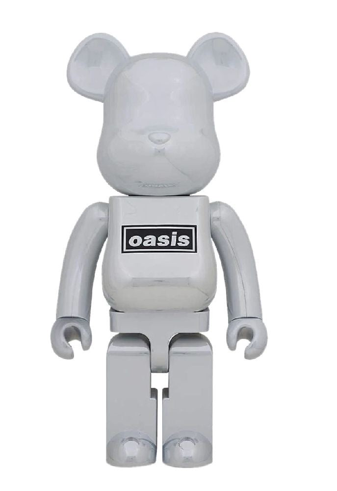 BE@RBRICK - BE@RBRICK ΛCRONYM (R) WHITE CHROME MEDICOM TOY - BE@RBRICK ΛCRONYM (R) WHITE CHROME 1000％