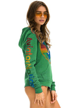 Load image into Gallery viewer, Aviator Nation Pullover Hoodie in Kelly Green