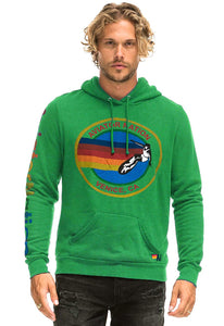 Aviator Nation Pullover Hoodie in Kelly Green