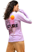 Load image into Gallery viewer, FREE CITY LNL Lets Go Long Sleeve Tee in Pinkmilk
