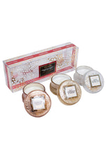 Load image into Gallery viewer, VOLUSPA Japonica Macaron Candle Trio Gift Set