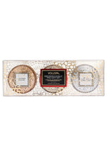 Load image into Gallery viewer, VOLUSPA Japonica Macaron Candle Trio Gift Set