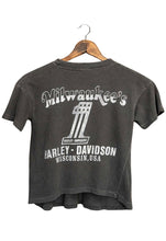 Load image into Gallery viewer, MadeWorn Harley Davidson Ride to Live Unisex Cropped Tee