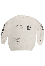 Load image into Gallery viewer, Maybe Crazy NY Unisex Crewneck Sweatshirt in White