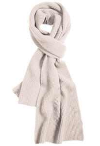 Minnie Rose Cashmere Ribbed Scarf