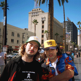 FREE & EASY X PARTY SHIRT DON'T TRIP EMBROIDERED TRUCKER HAT YELLOW/NAVY