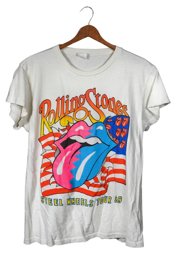 MadeWorn The Rolling Stones Steel Wheels Neon Tee