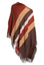 Load image into Gallery viewer, Minnie Rose Cashmere Fringe Ruana