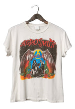 Load image into Gallery viewer, Madeworn Aerosmith Back in the Saddle Tour Unisex Tee