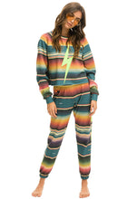 Load image into Gallery viewer, Aviator Nation Serape Bolt Stitch Cropped Crew Sweatshirt